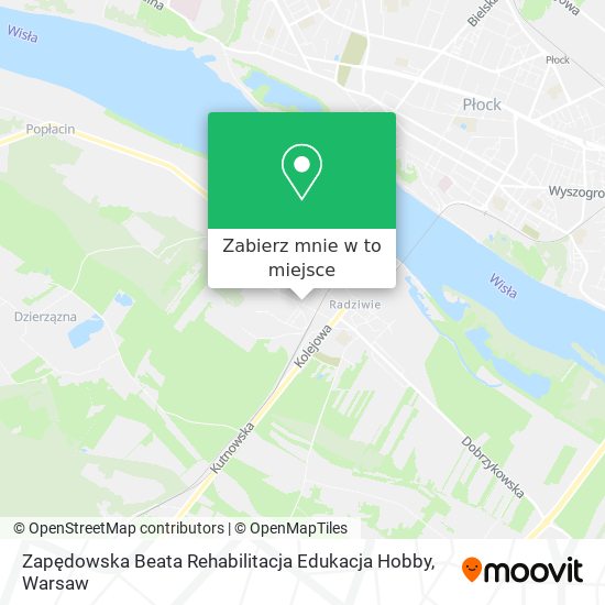 Mapa Zapędowska Beata Rehabilitacja Edukacja Hobby