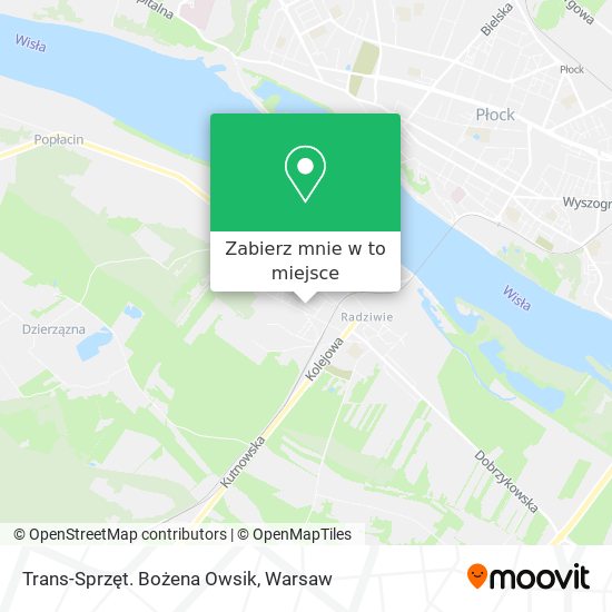 Mapa Trans-Sprzęt. Bożena Owsik