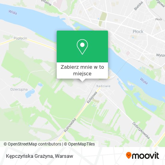 Mapa Kępczyńska Grażyna