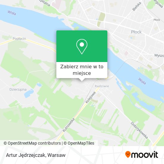 Mapa Artur Jędrzejczak