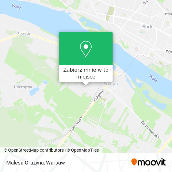 Mapa Malesa Grażyna