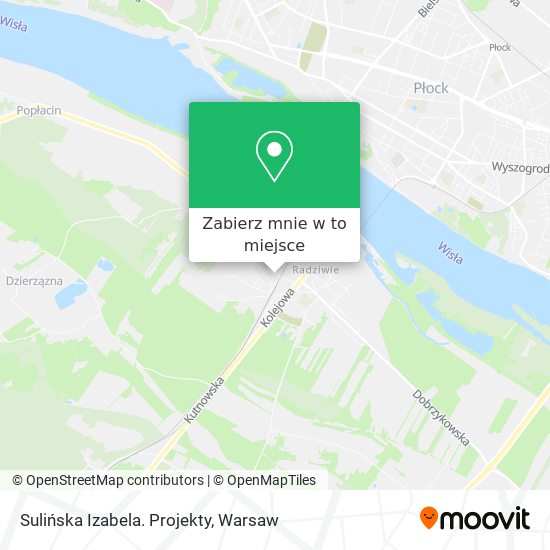 Mapa Sulińska Izabela. Projekty