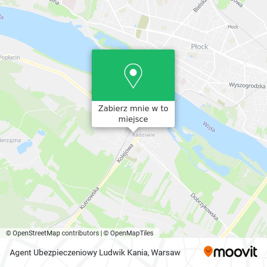 Mapa Agent Ubezpieczeniowy Ludwik Kania