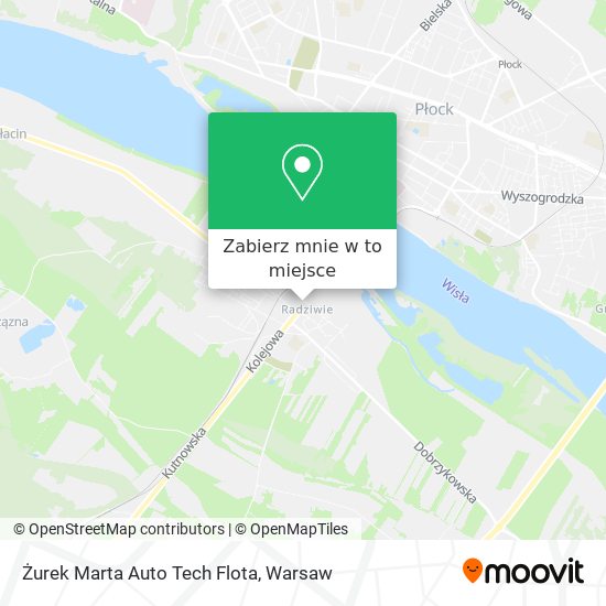 Mapa Żurek Marta Auto Tech Flota