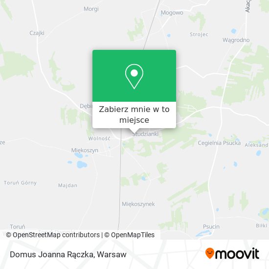 Mapa Domus Joanna Rączka