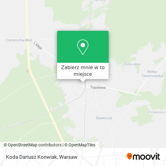 Mapa Koda Dariusz Konwiak