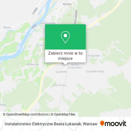 Mapa Instalatorstwo Elektryczne Beata Łukasiak