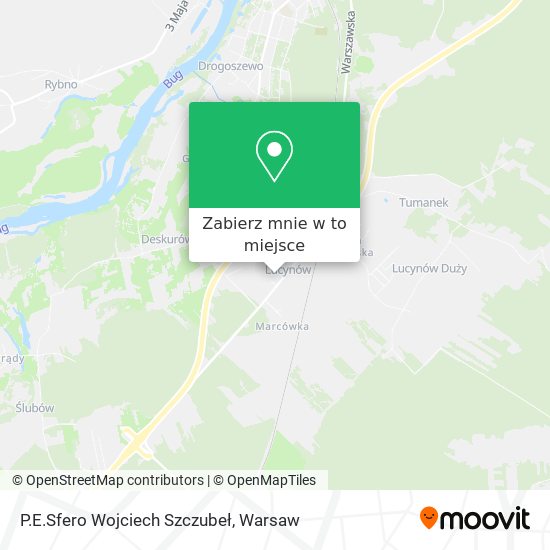 Mapa P.E.Sfero Wojciech Szczubeł