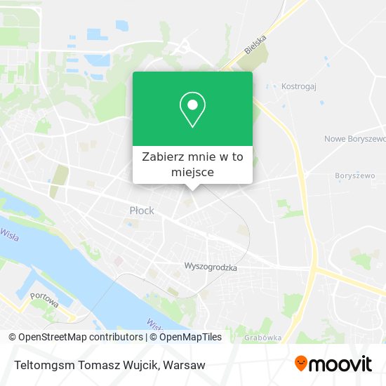 Mapa Teltomgsm Tomasz Wujcik