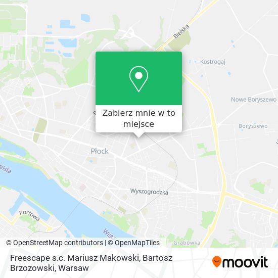 Mapa Freescape s.c. Mariusz Makowski, Bartosz Brzozowski