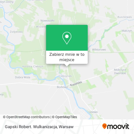 Mapa Gapski Robert. Wulkanizacja