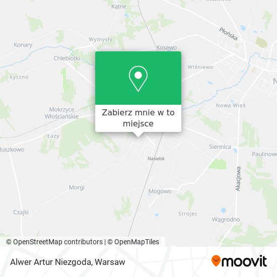 Mapa Alwer Artur Niezgoda