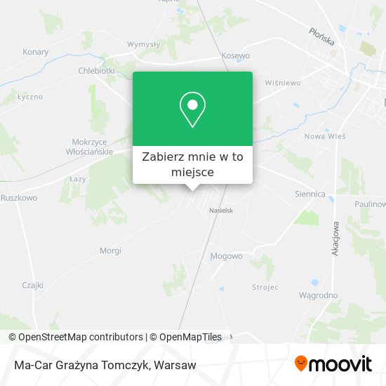 Mapa Ma-Car Grażyna Tomczyk