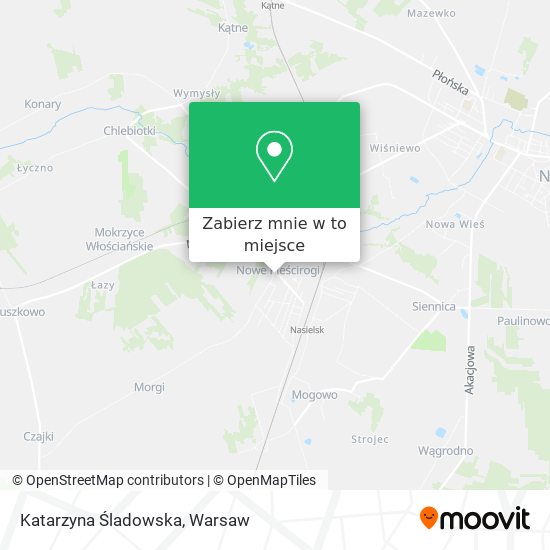 Mapa Katarzyna Śladowska