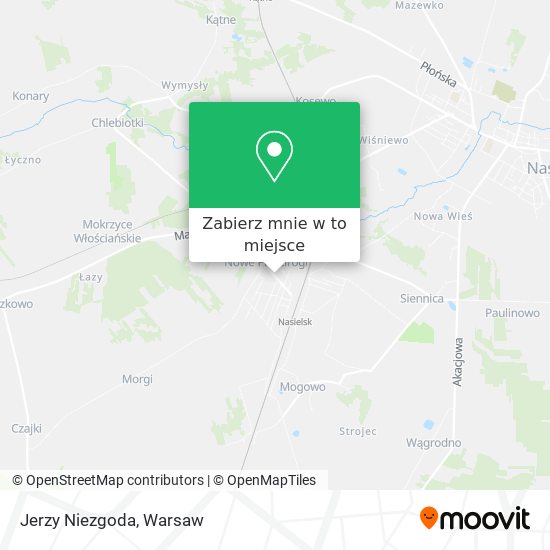 Mapa Jerzy Niezgoda