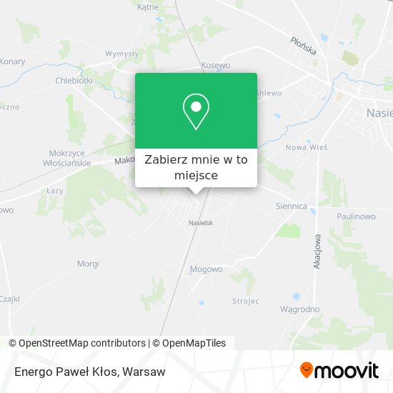 Mapa Energo Paweł Kłos