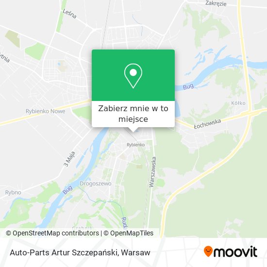 Mapa Auto-Parts Artur Szczepański