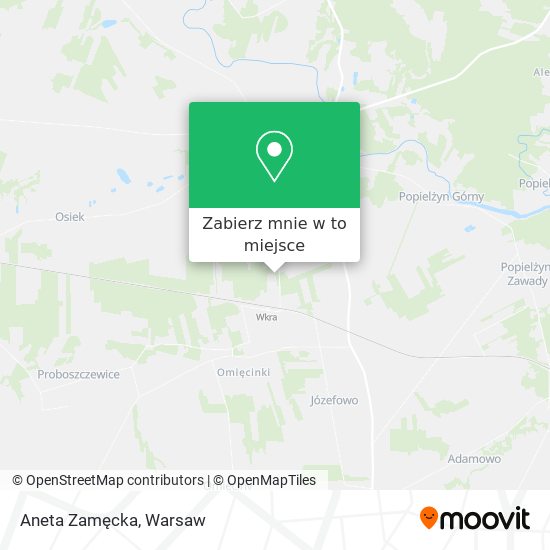 Mapa Aneta Zamęcka