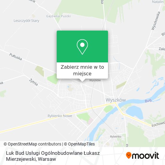 Mapa Luk Bud Usługi Ogólnobudowlane Łukasz Mierzejewski