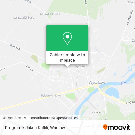 Mapa Programik Jakub Kaflik