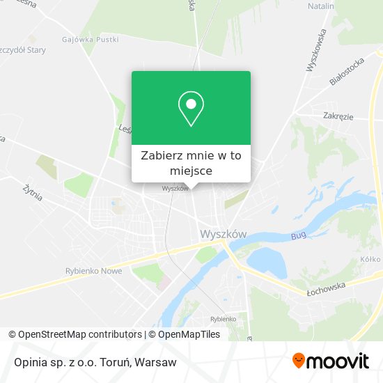 Mapa Opinia sp. z o.o. Toruń