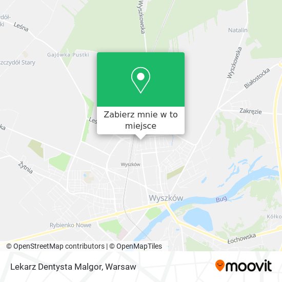 Mapa Lekarz Dentysta Malgor