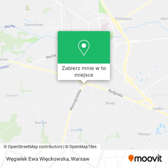 Mapa Węgielek Ewa Więckowska