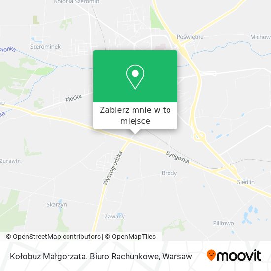 Mapa Kołobuz Małgorzata. Biuro Rachunkowe