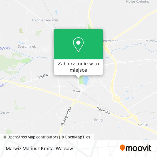 Mapa Marwiz Mariusz Kmita