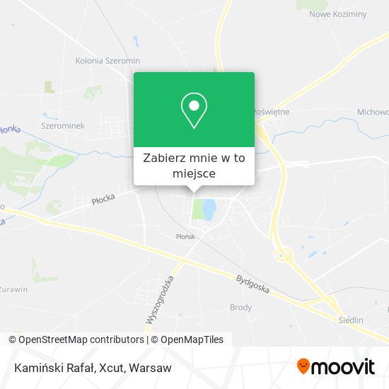 Mapa Kamiński Rafał, Xcut