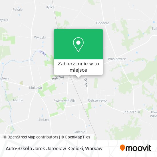 Mapa Auto-Szkoła Jarek Jarosław Kęsicki