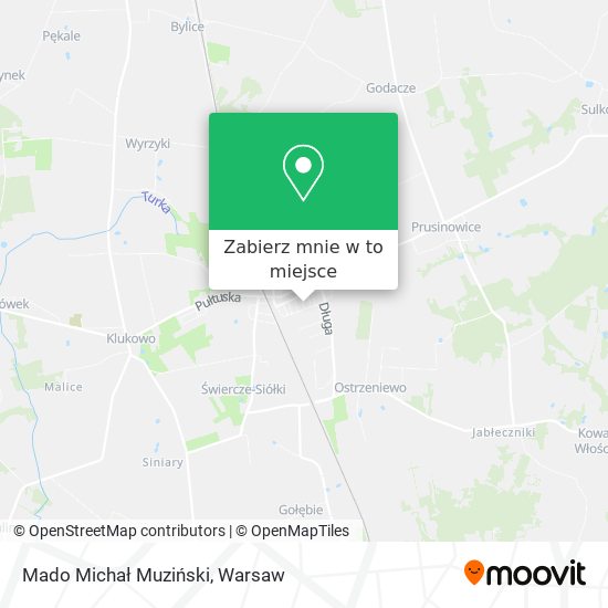 Mapa Mado Michał Muziński