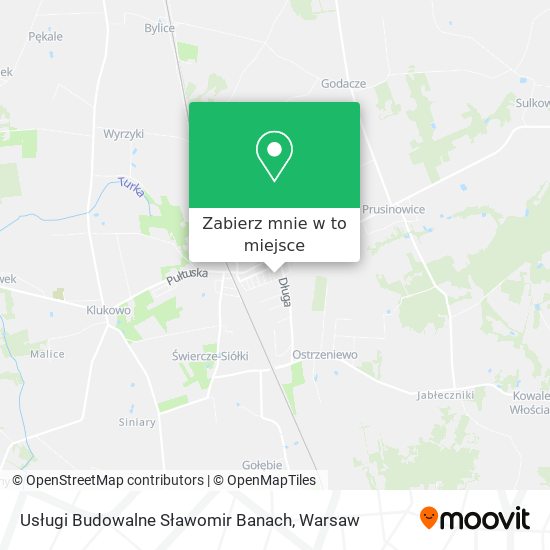 Mapa Usługi Budowalne Sławomir Banach