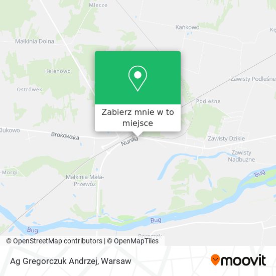 Mapa Ag Gregorczuk Andrzej