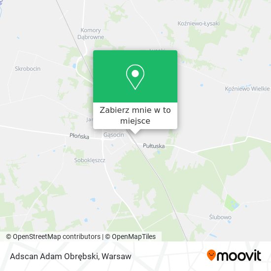 Mapa Adscan Adam Obrębski