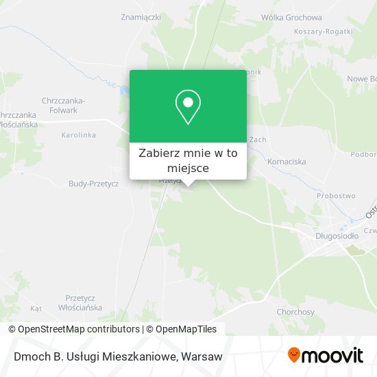 Mapa Dmoch B. Usługi Mieszkaniowe