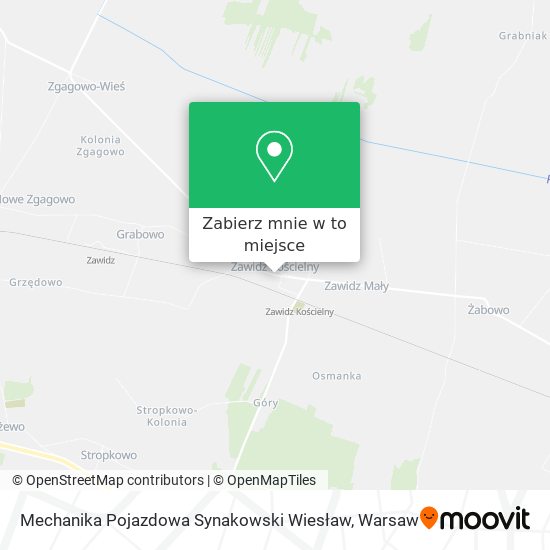 Mapa Mechanika Pojazdowa Synakowski Wiesław