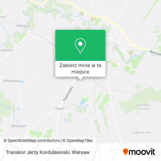 Mapa Transkor Jerzy Kordulasinski