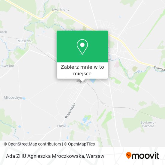 Mapa Ada ZHU Agnieszka Mroczkowska