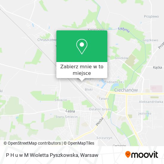 Mapa P H u w M Wioletta Pyszkowska