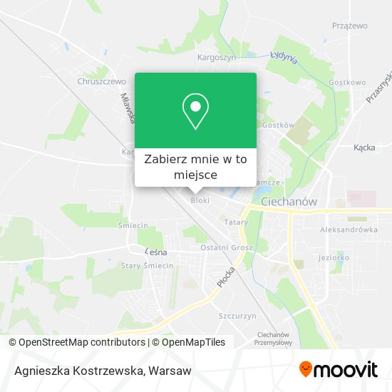 Mapa Agnieszka Kostrzewska