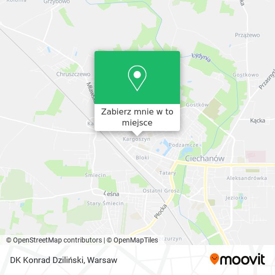 Mapa DK Konrad Dziliński