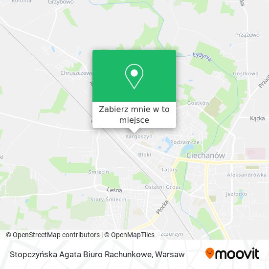 Mapa Stopczyńska Agata Biuro Rachunkowe