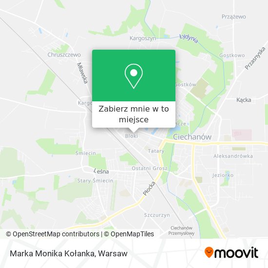 Mapa Marka Monika Kołanka