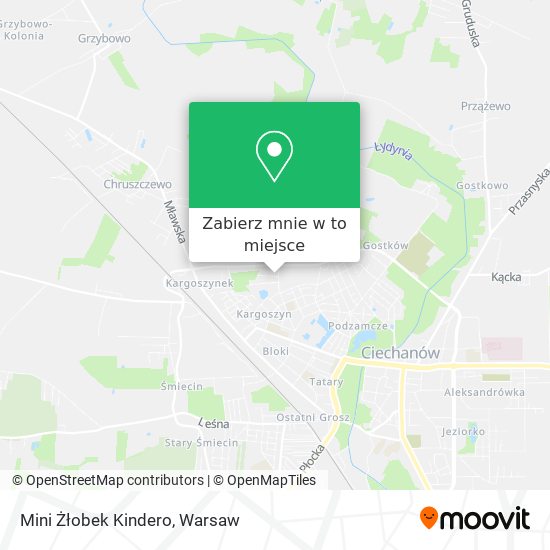 Mapa Mini Żłobek Kindero