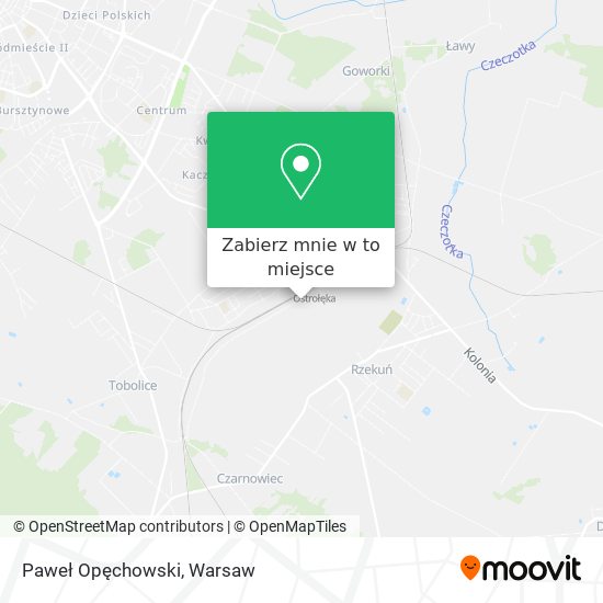 Mapa Paweł Opęchowski