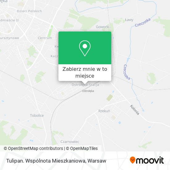 Mapa Tulipan. Wspólnota Mieszkaniowa