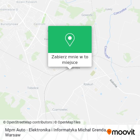 Mapa Mpm Auto - Elektronika i Informatyka Michał Grenda