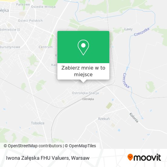 Mapa Iwona Załęska FHU Valuers