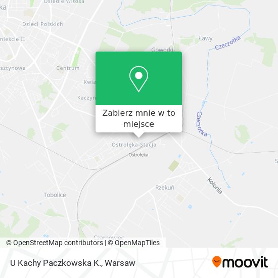 Mapa U Kachy Paczkowska K.